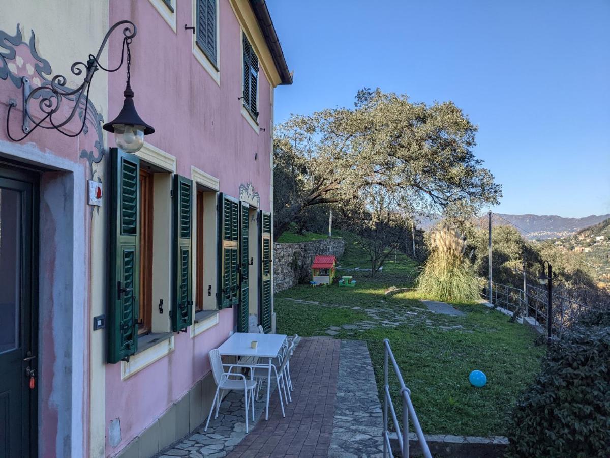 Villa Olivari - Apt Il Melograno Camogli Exterior photo